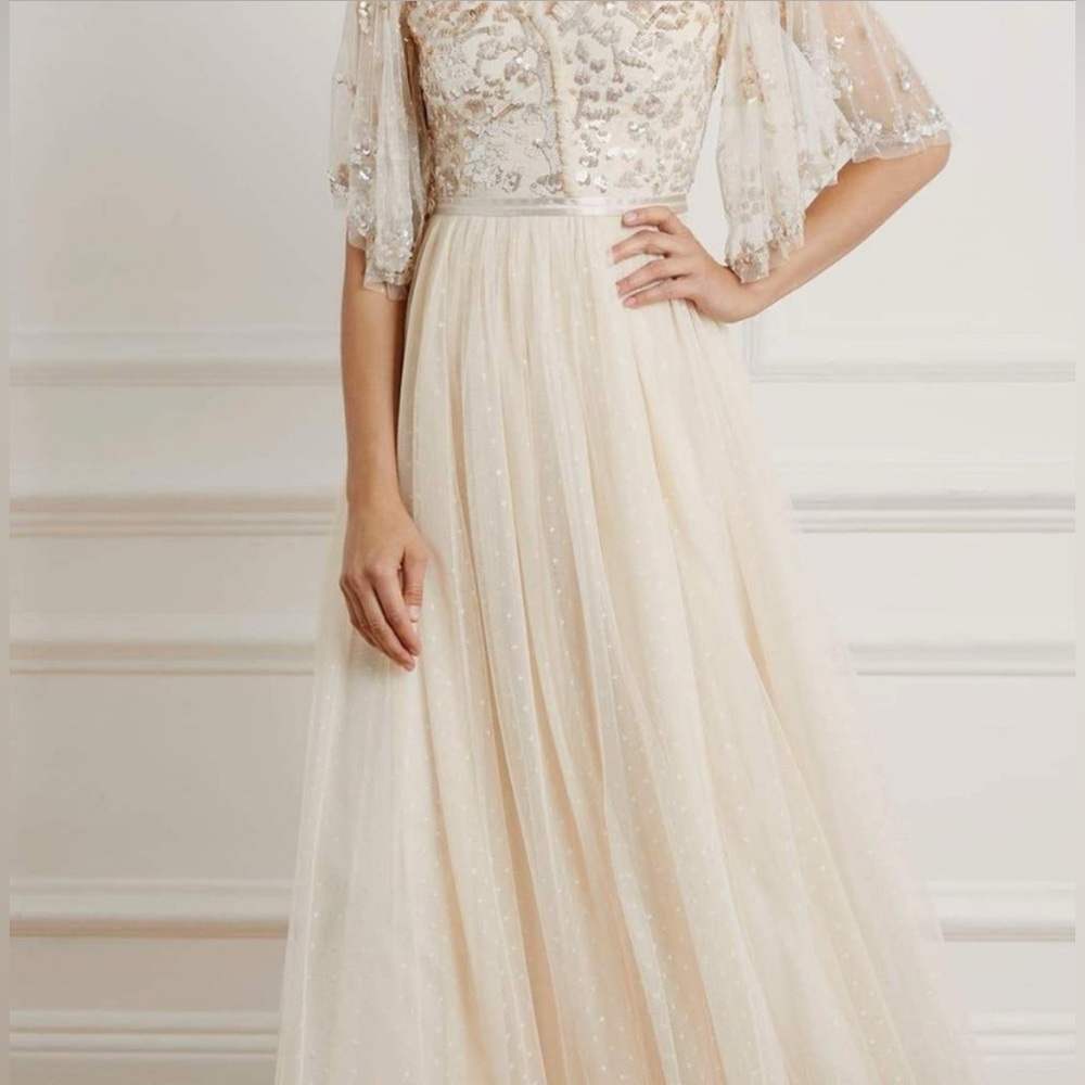 Needle & Thread New Patchwork Sequin Bodice Balle… - image 3